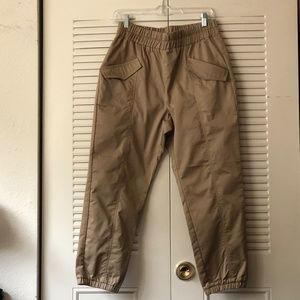 Gabrielle Union Khaki Joggers